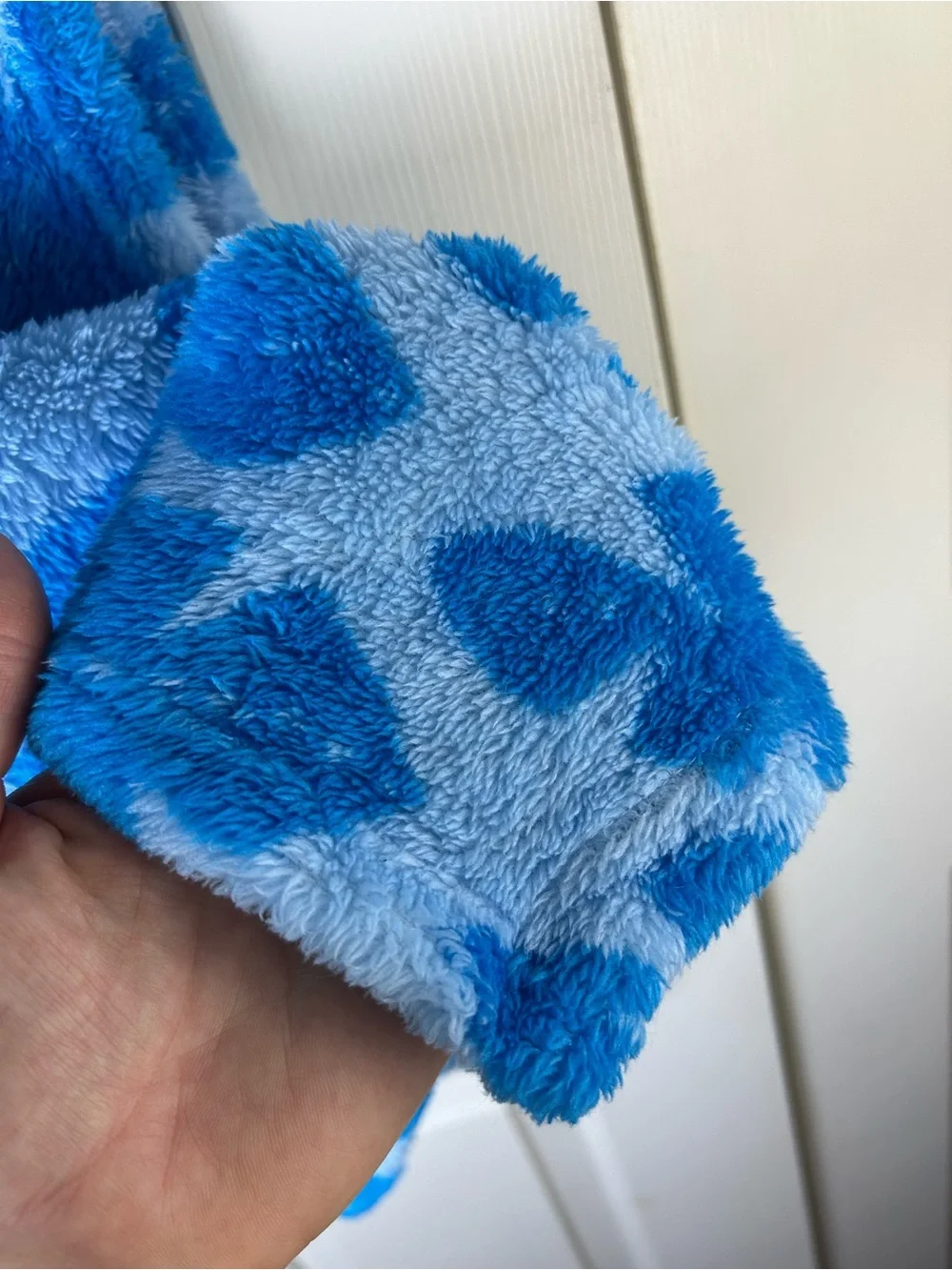 RN 67227 Blue Leaves Monkey Baby Blanket Tan Yellow Leaf Plush Security Lovey